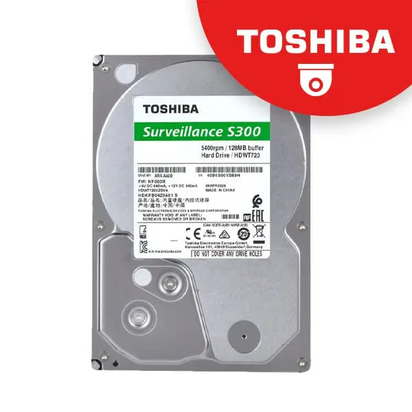 Toshiba Surveillance S300 HDD 2TB / 4TB /
