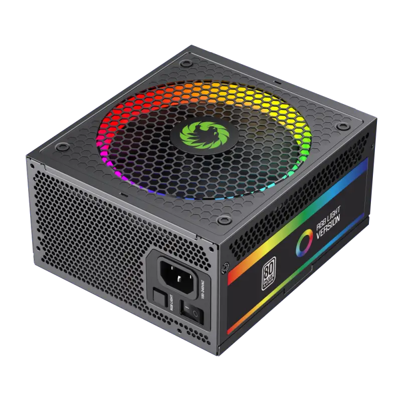ALIMENTATION GAMEMAX RGB SMART 1300W PRO 80PLUS PLATINUM (ATX3.1 PCIE5.1) BLACK / WHITE