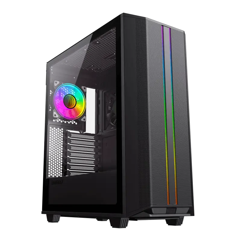 BACK TO SCHOOL BOITIER PC GAMEMAX PRECISION 2 ARGB BLACK / WHITE