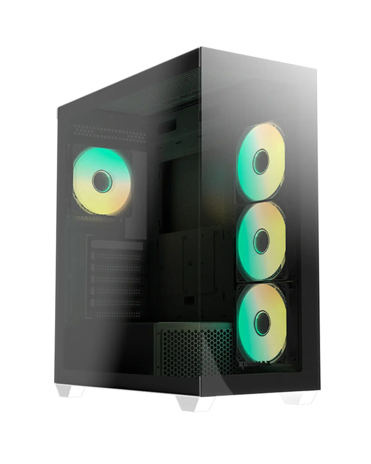 BOITIER PC RAIDMAX INFINITA i800 CHROME ARGB