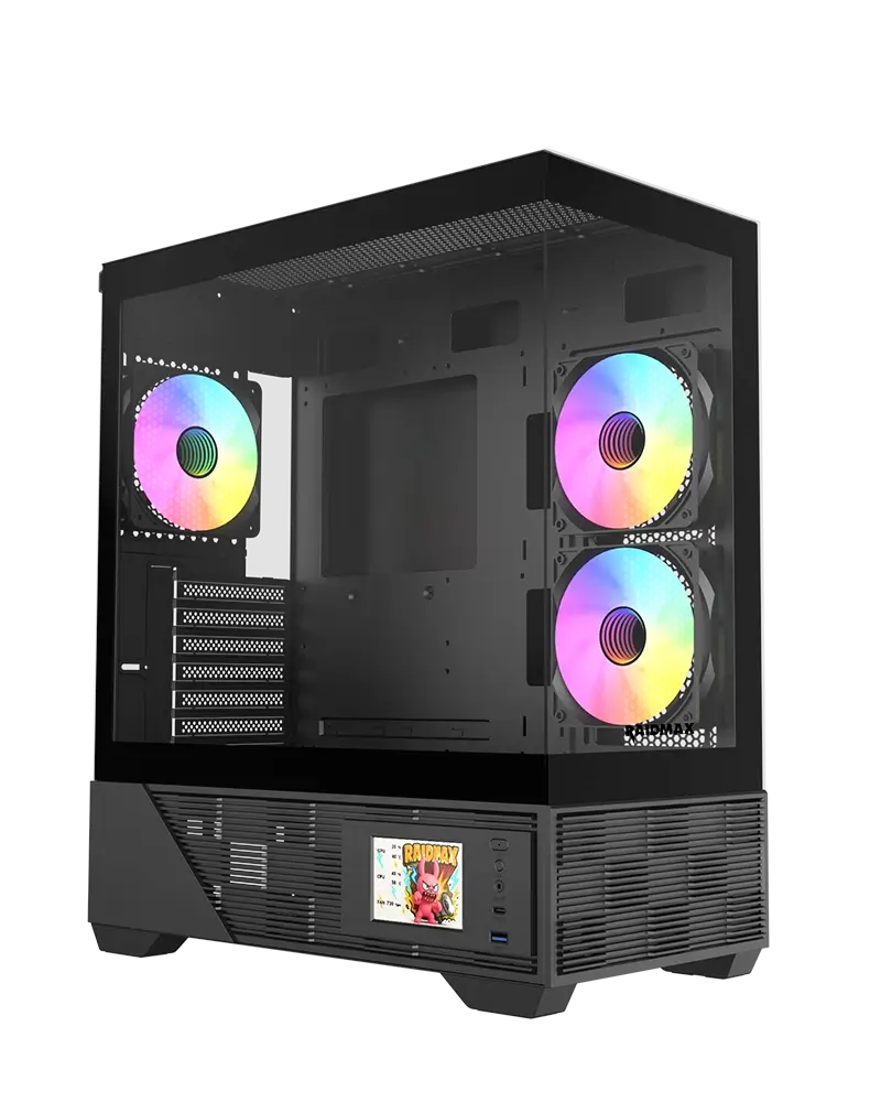 BOITIER PC RAIDMAX INFINITA I803 LCD ARGB