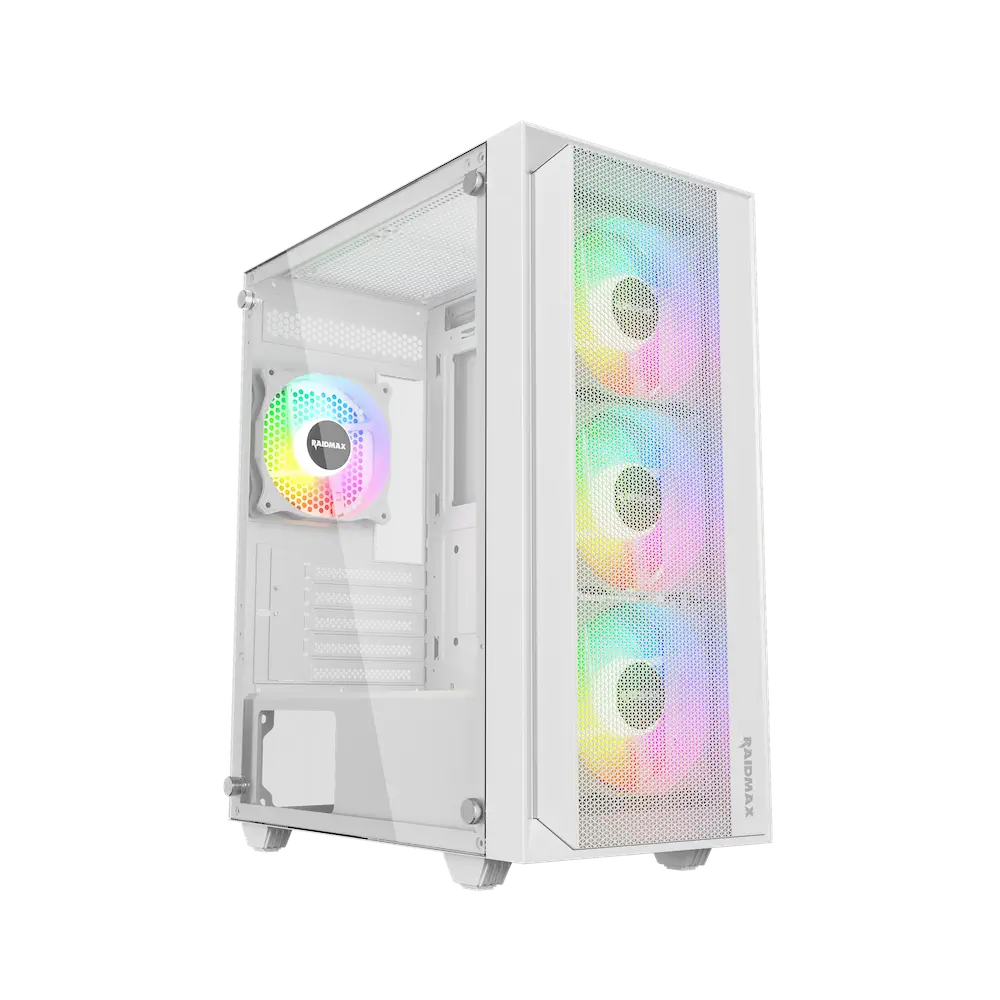 BOITIER PC RAIDMAX VECTOR V100 BLACK / WHITE