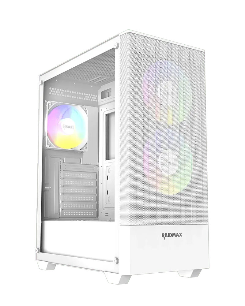 BOITIER PC RAIDMAX VECTOR V218 ARGB BLACK / WHITE