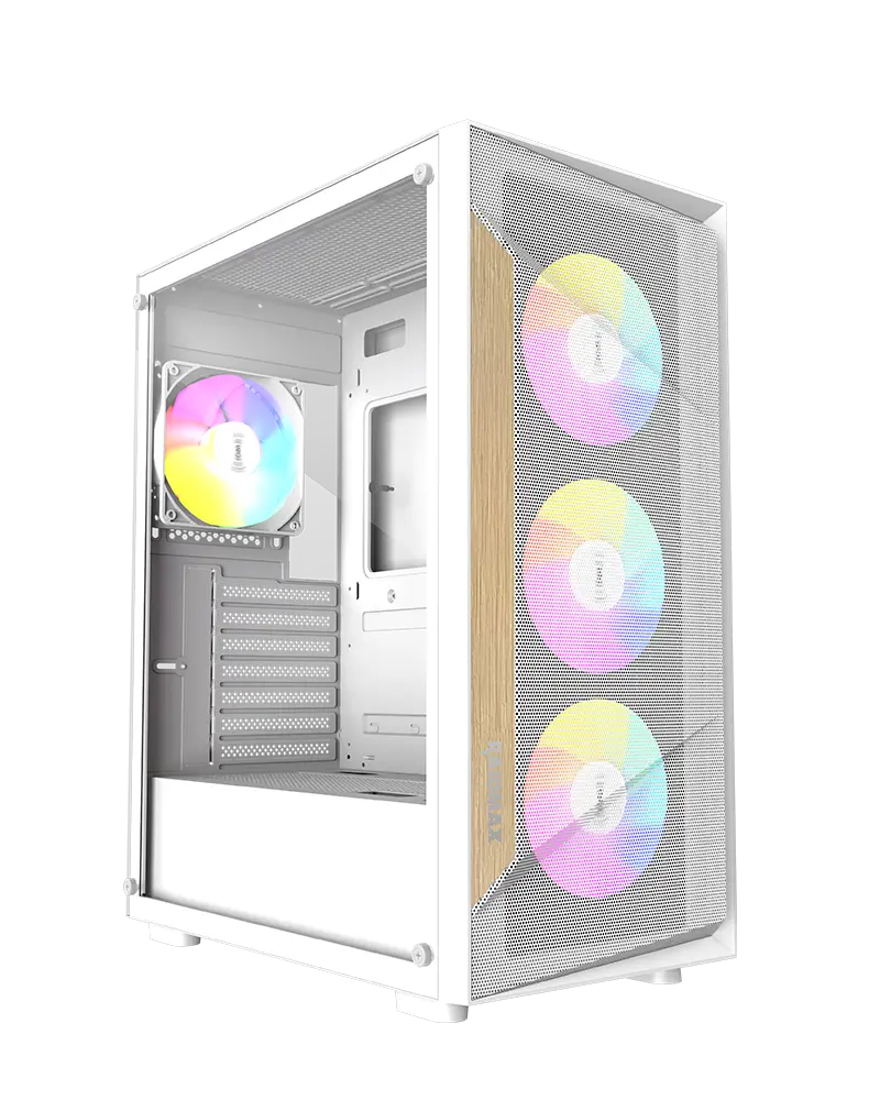 BOITIER PC RAIDMAX VECTOR V219 ARGB BLACK / WHITE