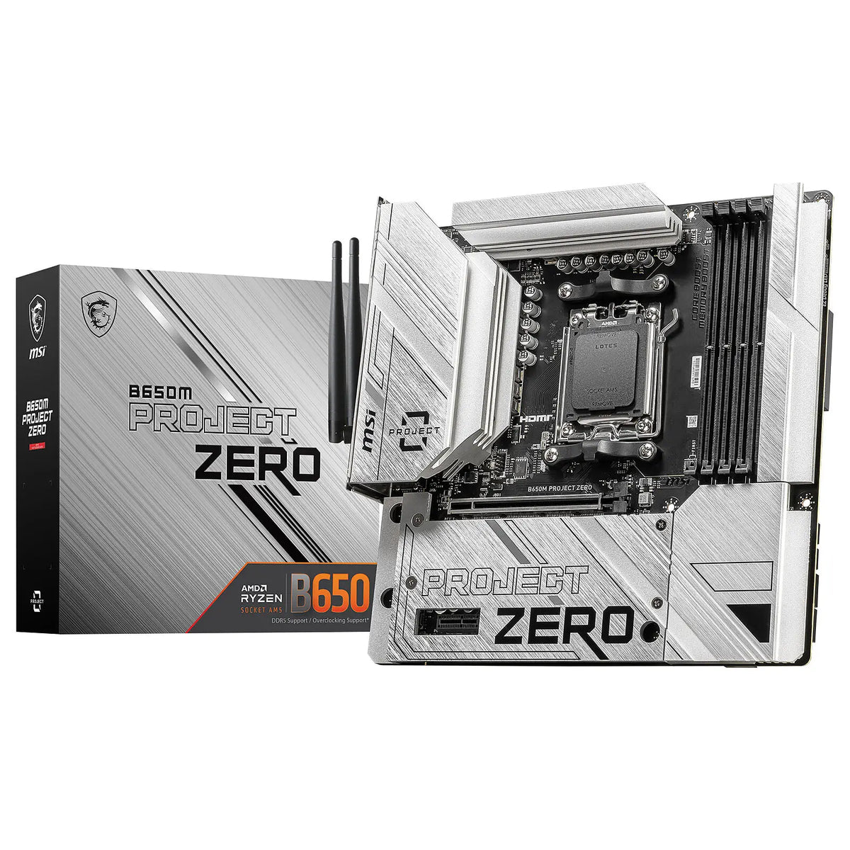 CARTE MÈRE MSI B650M PROJECT ZERO