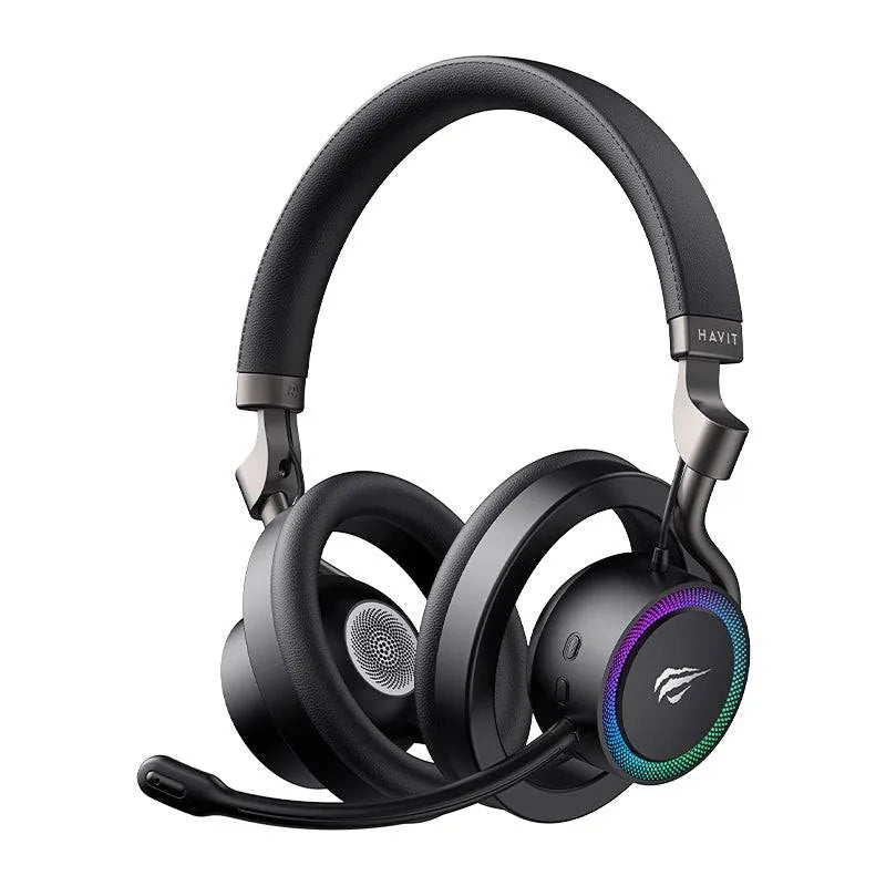 BACK TO SCHOOL CASQUE GAMING HAVIT FUXI-H8 RGB (BLACK / WHITE)