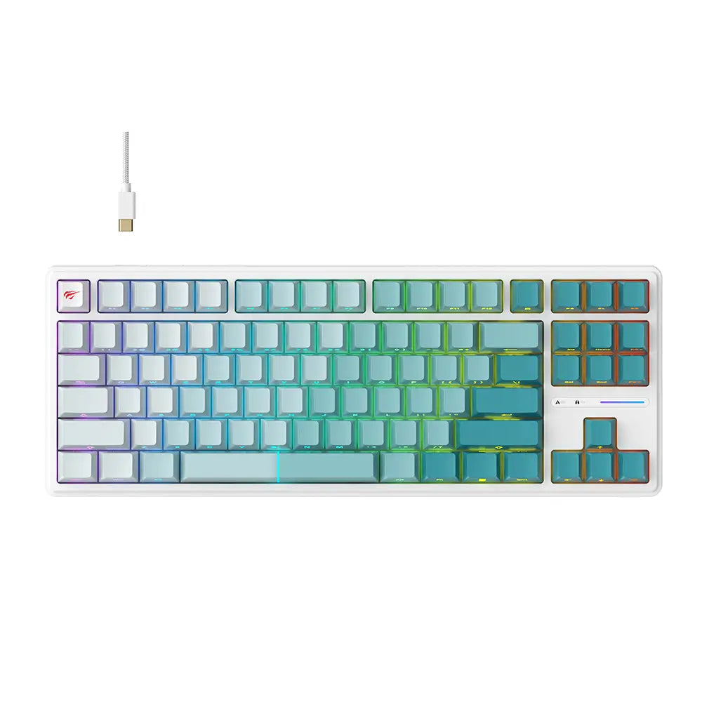 CLAVIER MECANIQUE GAMING HAVIT KB901L RED SWITCH
