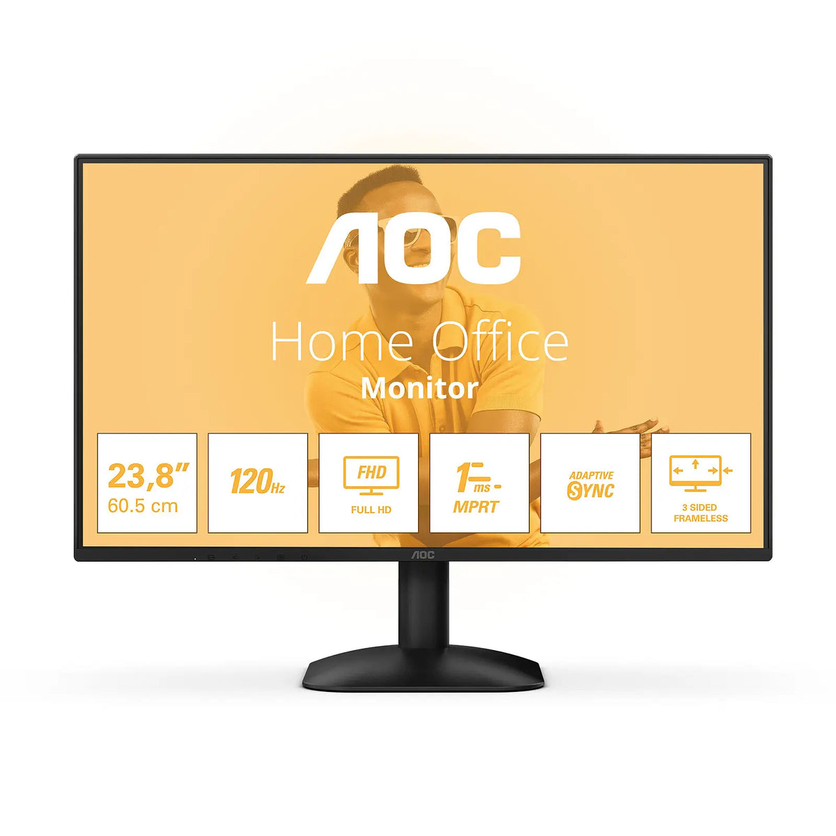 ECRAN PC AOC 24B31H 23.8" - FULL HD 1080P, 120HZ