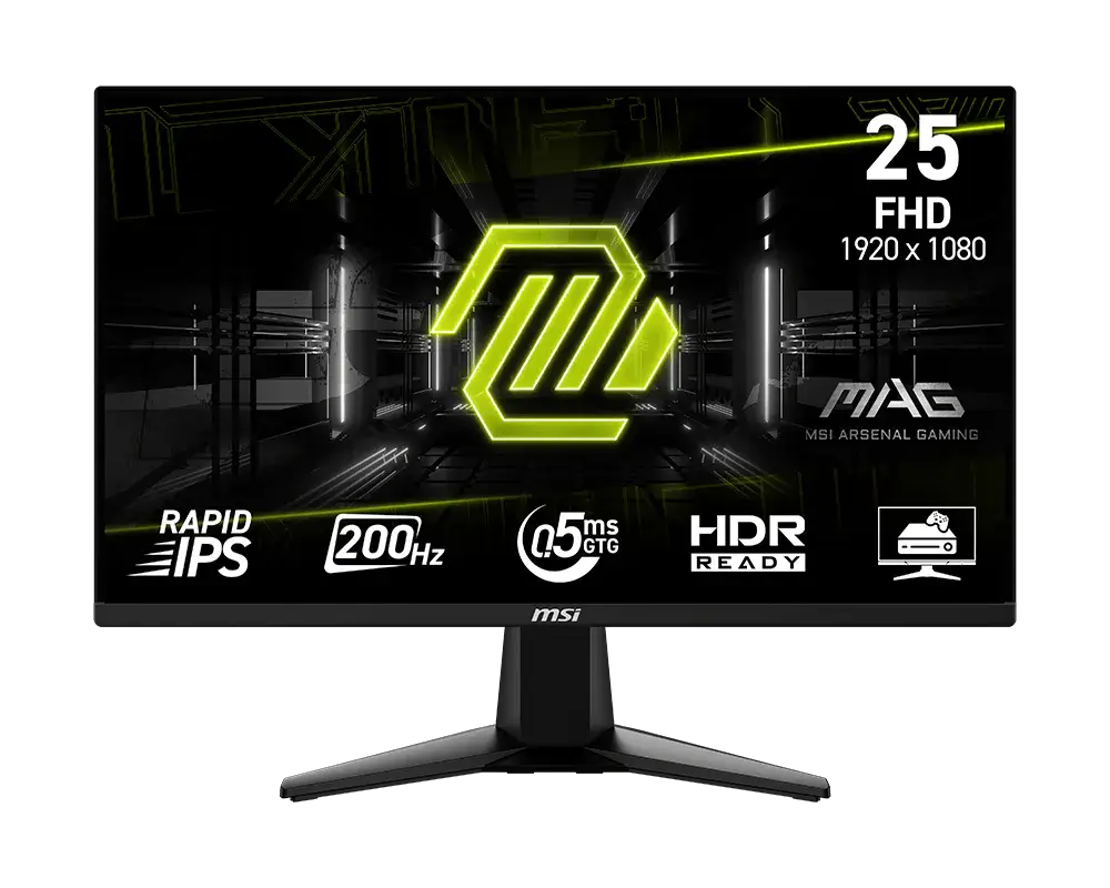 ECRAN PC MSI MAG 255F E20 24.5" - Full HD, 200Hz
