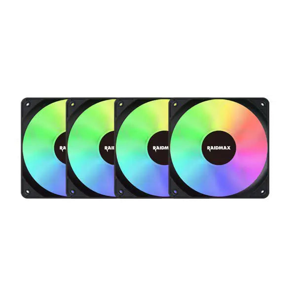 FANS RAIDMAX X-AIR 4IN1 ARGB BLACK / WHITE