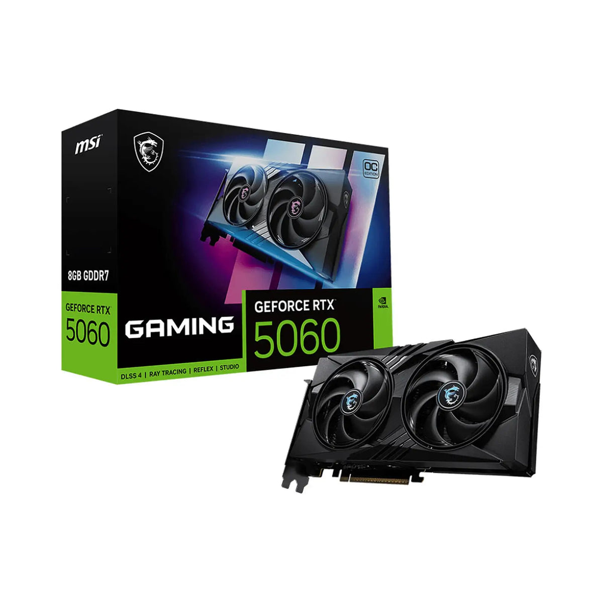GPU CARTE GRAPHIQUE MSI GEFORCE RTX 5060 8GB GAMING OC