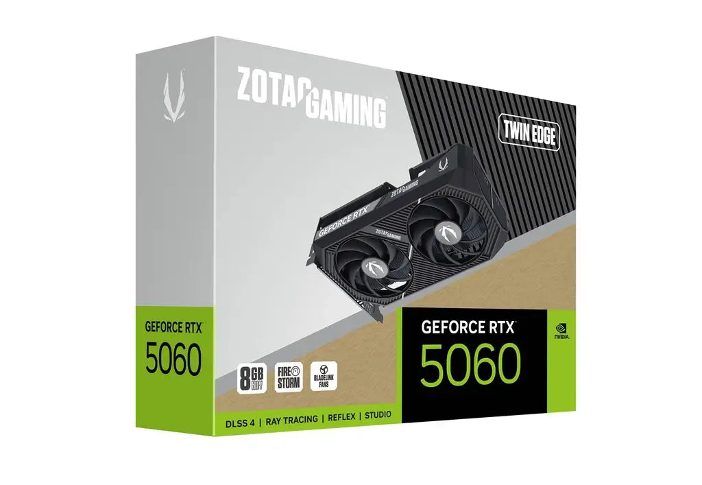 GPU CARTE GRAPHIQUE ZOTAC GEFORCE RTX 5060 8GB TWIN EDGE