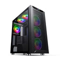 HYBROK RS6 Gaming PC Case, with argb fans