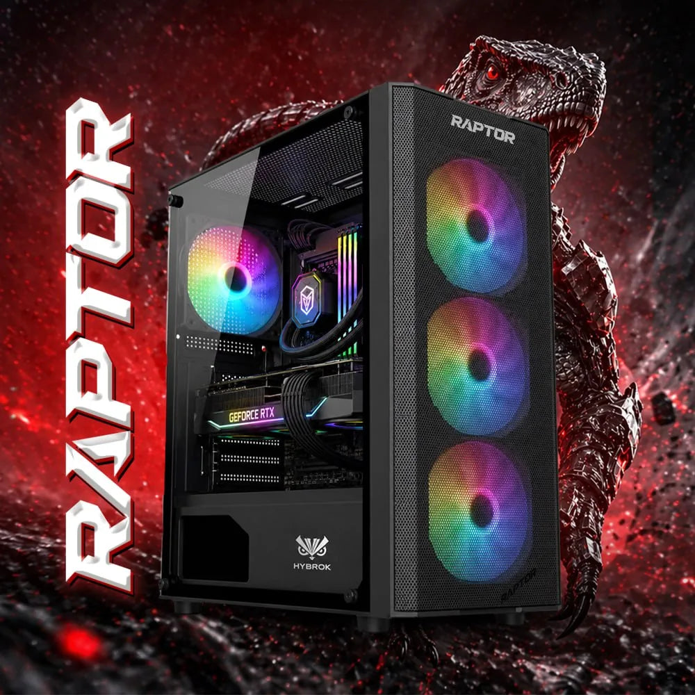 BACK TO SCHOOL PC GAMER RAPTOR AMD RYZEN5 5600XT | RTX 3050 | 16GB RAM | 256GB SSD