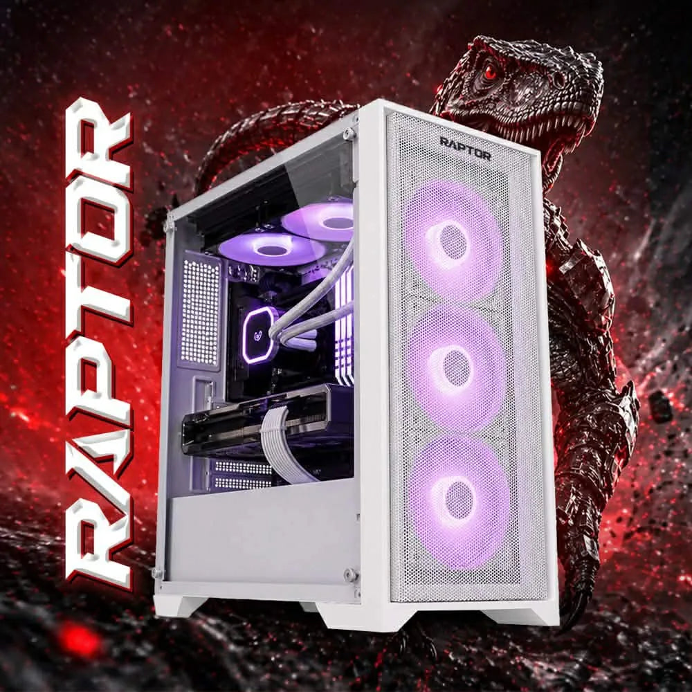 BACK TO SCHOOL PC GAMER RAPTOR AMD RYZEN5 7600X | RTX 5060 | 16GB RAM | 512GB SSD