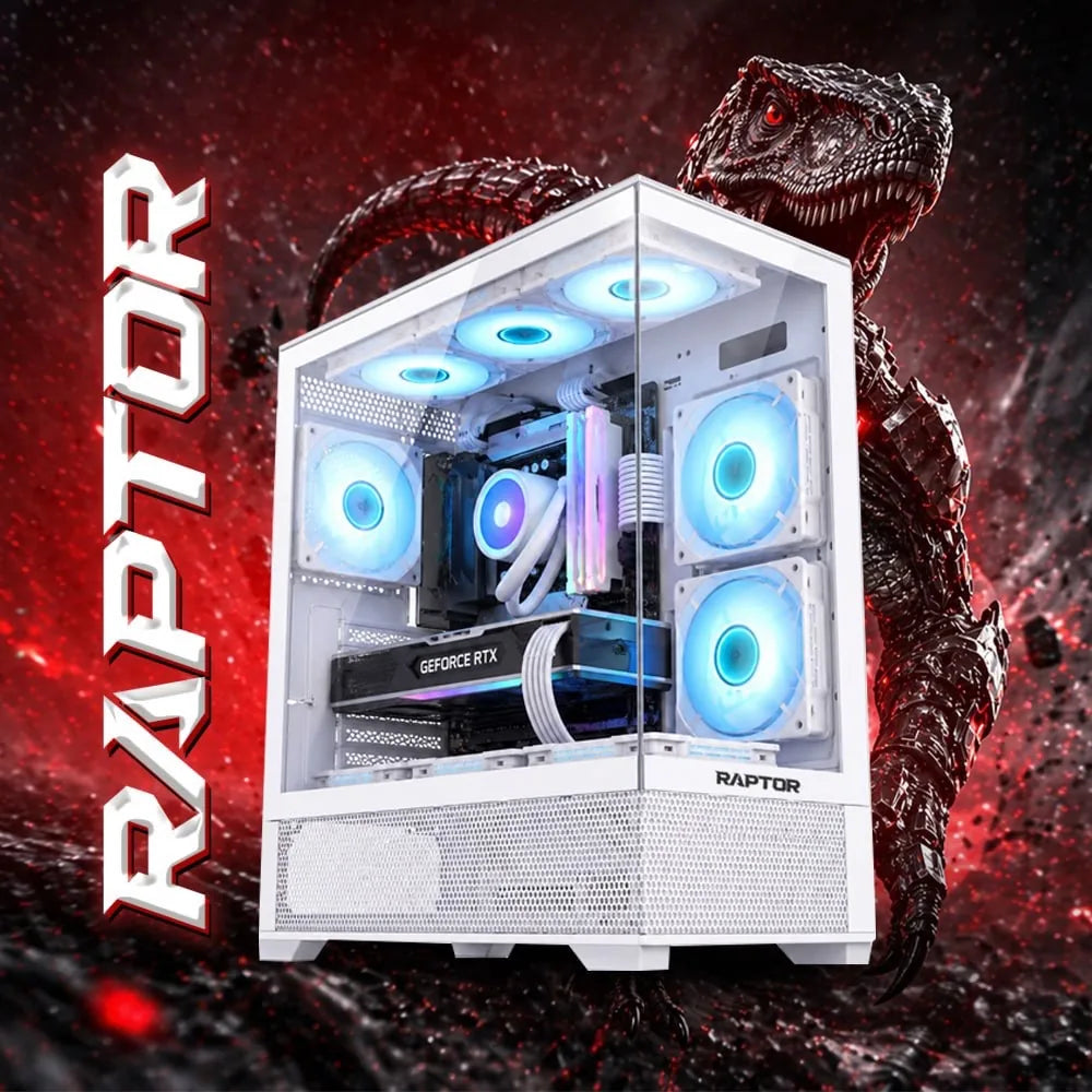 PC GAMER RAPTOR AMD RYZEN7 5700 | RTX 5060 TI | 16GB RAM | 512GB NVME