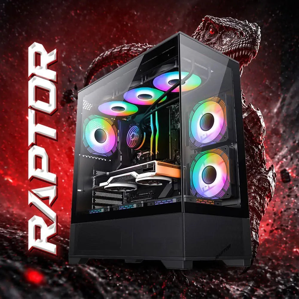 BACK TO SCHOOL PC GAMER RAPTOR INTEL I5 12400F | RTX 5060 | 16GB RAM | 512GB SSD