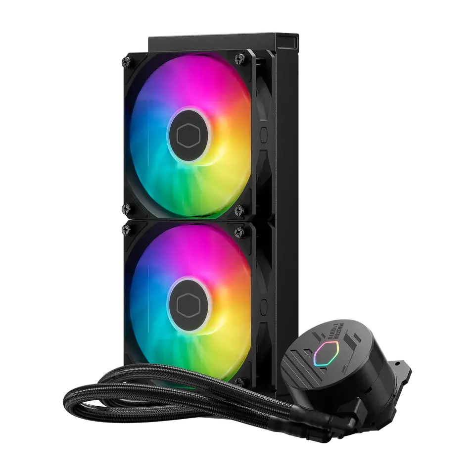 BACK TO SCHOOL WATERCOOLING COOLER MASTER MASTERLIQUID 240L CORE ARGB BLACK / WHITE