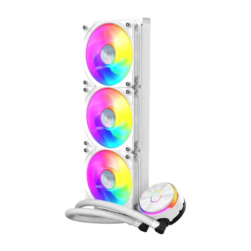 WATERCOOLING COOLER MASTER MASTERLIQUID PL360 FLUX WHITE EDITION